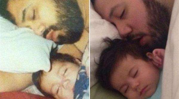 زوجة تثبت بصورة أن الولد سرّ أبيه