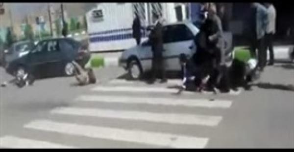 بالفيديو.. تهور سائق سيارة إسعاف إيرانية يثير سخرية السعوديين