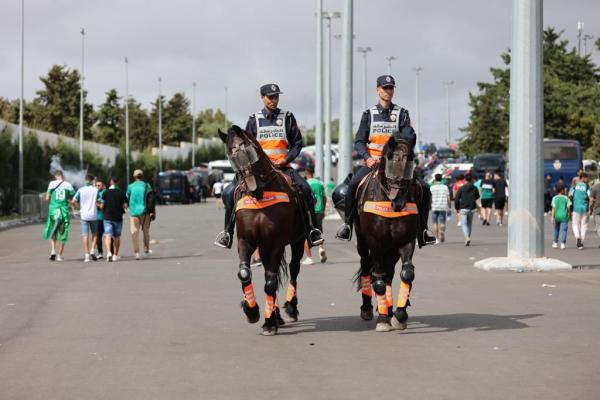 تعبئة 5300 رجل أمن لتأمين نهائي كأس العرش بين الرجاء ونهضة بركان(صور)