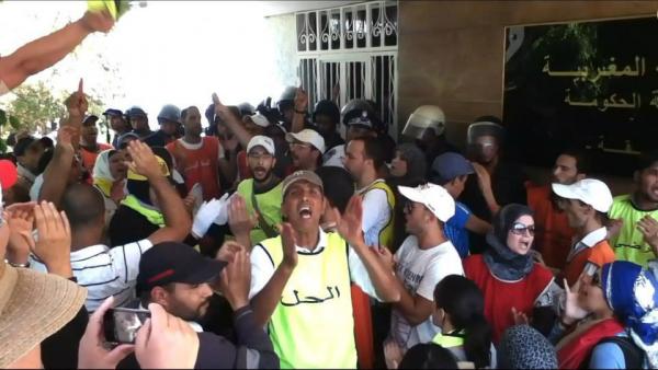 الرميد يفجر غضب معطلي المحضر بتصريح قد يؤثر على سير قضيتهم أمام العدالة