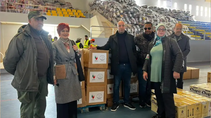 الجمعية الوطنية للإعلام والناشرين تنظم قافلة تضامنية لضحايا فيضانات آسفي