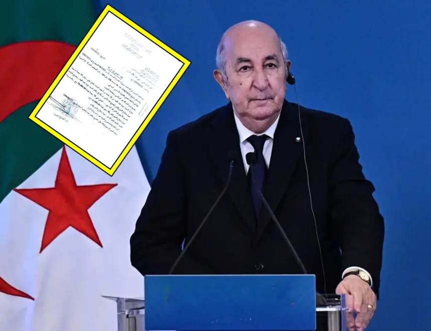 الرئيس "تبون" في قلب فضيحة تجارية جديدة والرأي العام الجزائري ينتظر أجوبة رسمية (وثيقة)