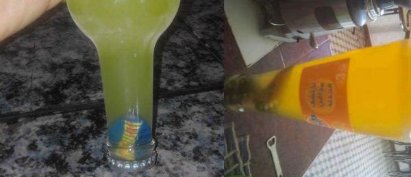 فايسبوكيين يفضحون شركة كوكا كولا ويتداولون صور قنينات بداخلها قطع حديدية "غلاقة"