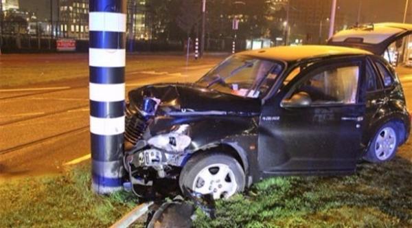 أغويرو ينجو من حادث سير