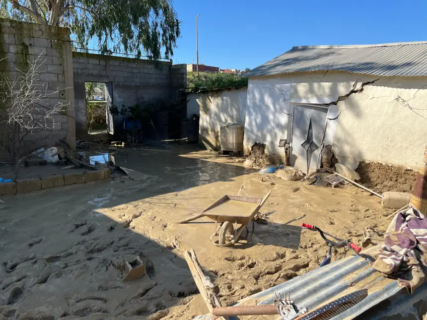 "ديورنا رابو والكسيبة هربناها".. مشاهد من مخلفات فيضان واد اللبن إقليم تاونات