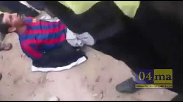 شفار شدوه في الدشيرة وربطوه في الشارع العام