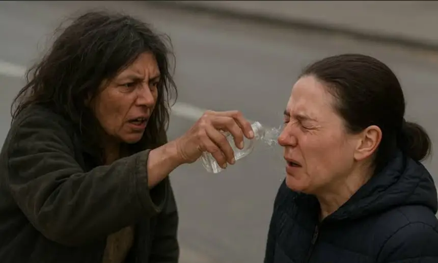 رفضت إعطاءها صدقة.. متسوّلة ترشّ سيدة بمادة حارقة ومحكمة طنجة تصدر حكماً صارماً