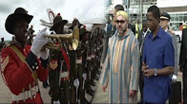 الملك محمد السادس يغادر لوساكا في ختام زيارته لجمهورية زامبيا