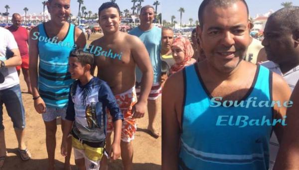 شاهد الأمير مولاي رشيد اليوم مع الشعب في شاطئ الصخيرات