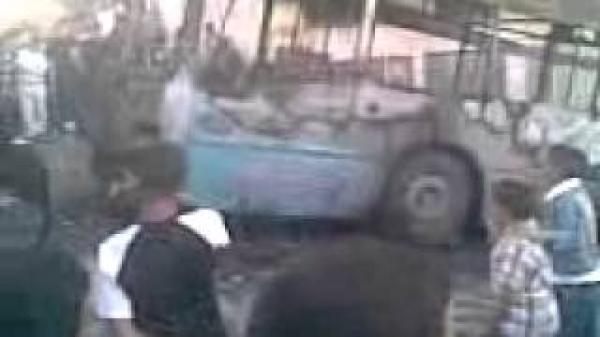 احتراق حافلة كاد يتسبب في كارثة بطنجة
