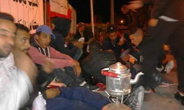 معتصمو الشغل باليوسفية يشيدون بتدخلات العقلاء لثني السلطات الأمنية عن فض اعتصامهم بالقوة