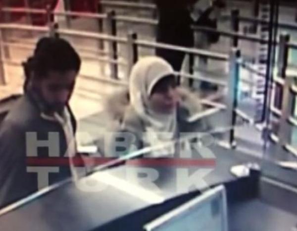 بالفيديو : كاميرات مطار اسطنبول ترصد لحظة وصول حياة بومدين .. المطلوب رقم واحد بفرنسا