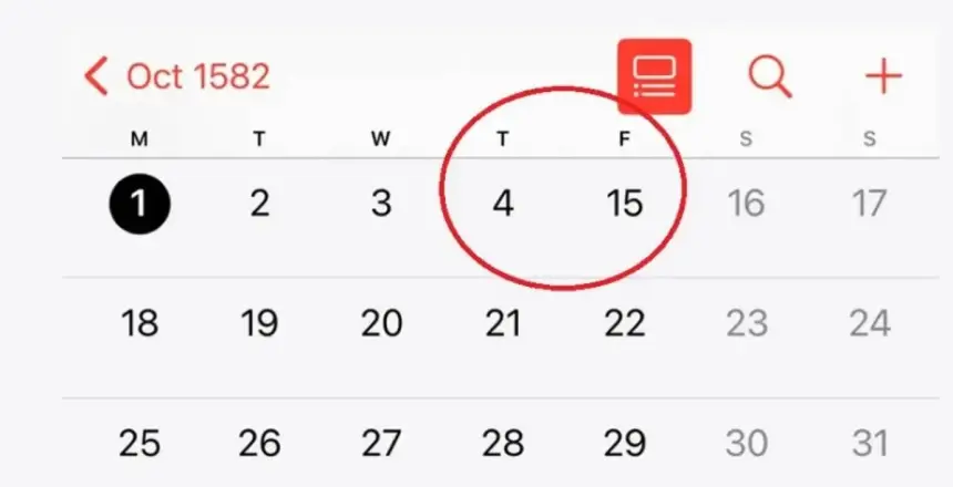 أيام اختفت من التقويم.. سرّ غريب يثير فضول مستخدمي آيفون