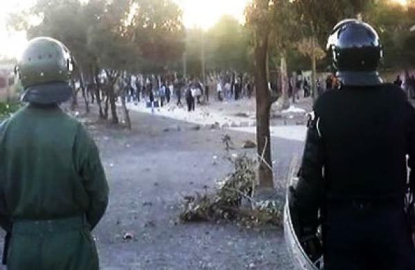 نايضة بفاس واعتقالات بالجملة في صفوف الطلبة