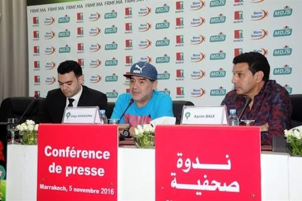 الأسطورة مارادونا : "عاش الملك.. عاش المغرب.. عاشت الصحراء "