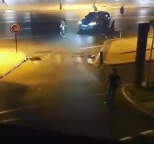 على طريقة أفلام الأكشن .. نايضة في كورنيش طنجة