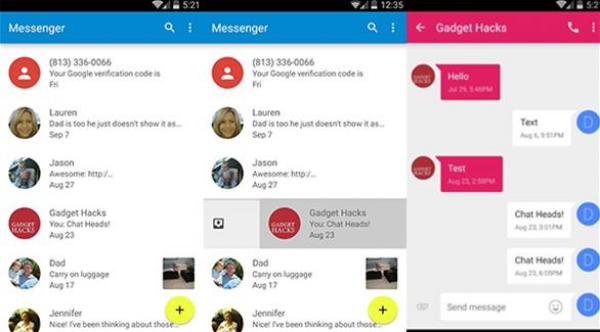 تثبيت ماسنجر أندرويد 5 على أندرويد 4.4 كيت كات