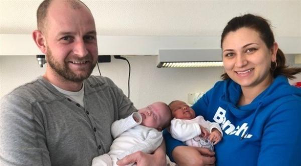 ولادة توأم في ألمانيا بفارق 3 أشهر بينهما