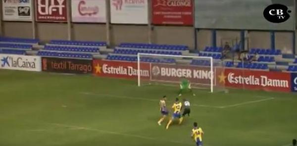 هدف رائع لياجور في مباراة فريقه القطري أمام بالاموس الاسباني