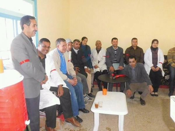 أساتذة من جميع جهات المغرب يتضامنون مع الأساتذة حاملي الشواهد العليا المقصيين من الترقية وتغيير الإطار (صور)