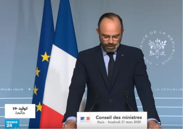 فيروس كورونا.. رئيس الحكومة الفرنسية يعلن عن تمديد الحجر الصحي