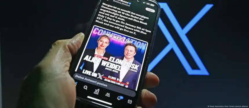 محادثة "إكس"- فايدل تهاجم ميركل وماسك يدعو لانتخاب "البديل"