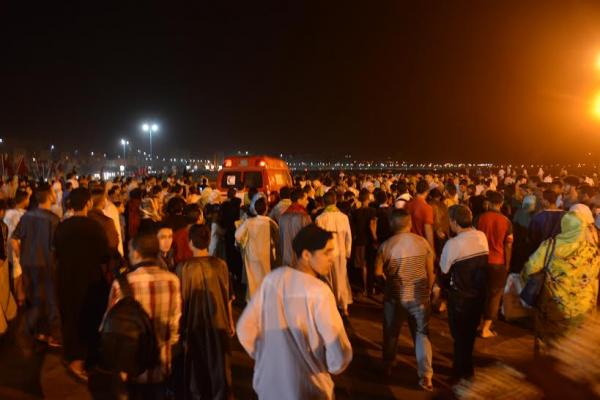 اصابة سيدة حامل بكسر مزدوج في حادث مسجد الحسن الثاني و هذه الحصيلة النهائية 