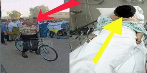 حقيقة وفاة صاحب واقعة الصلاة على الدراجة في العيد جراء السخرية اللاذعة منه