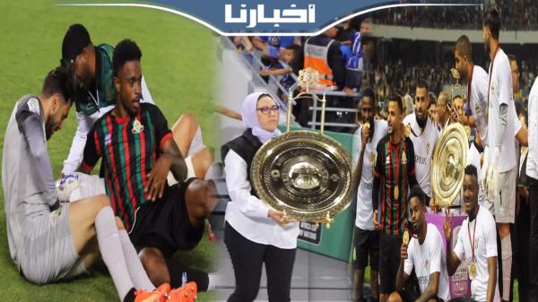 كواليس احتفال جماهير ولاعبي الحيش الملكي بلقب البطولة الاحترافية بملعب طنجة