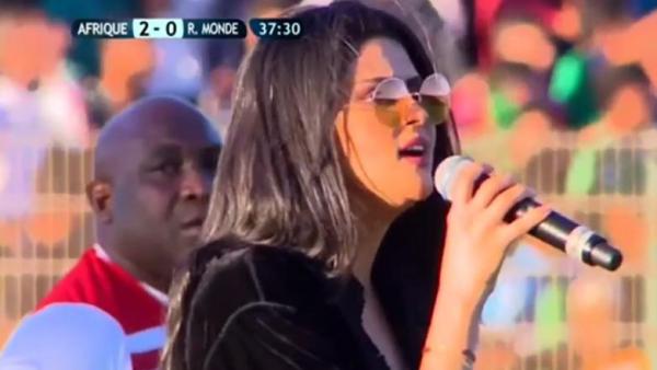 بالفيديو: الفنانة سلمى رشيد "تُشوّه" النشيد الوطني وتتحول لمادة سخرية على مواقع التواصل