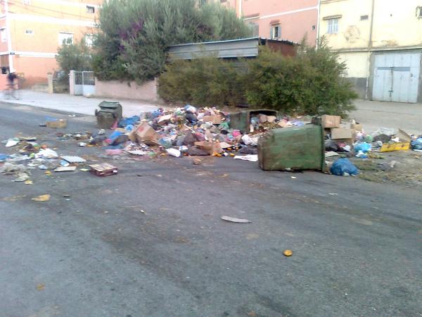 مستشار جماعي يتدخل بقرض مالي كحل ترقيعي لأزمة الأزبال باليوسفية‏