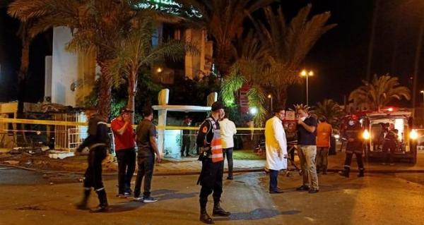 عاجل .. انفجار قنينات غاز بإحدى مصحات الدارالبيضاء  (فيديو)