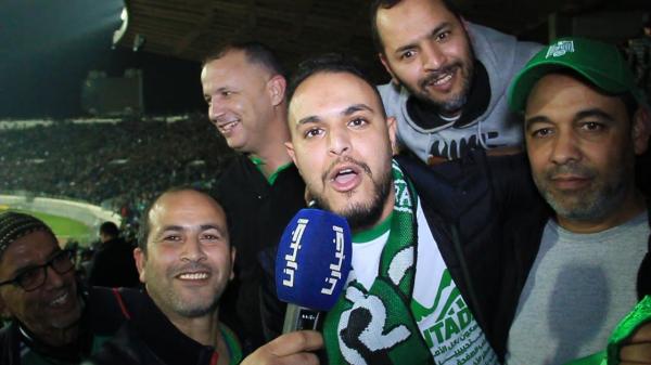 فرحة هيستيرية لجماهير الرجاء بعد الفوز على شبيبة القبائل