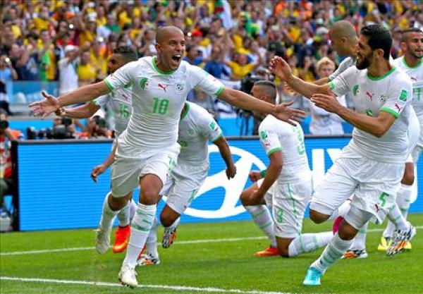 الجزائر تسجل أول هدف في كأس العالم منذ 28 عاما