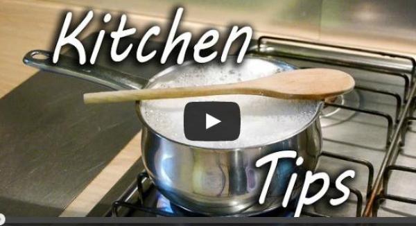 بالفيديو: 5 حيل ذكية تجعل عملك أسهل في المطبخ