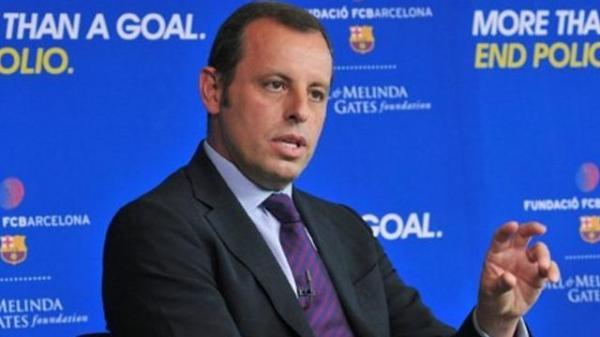 رئيس برشلونة يصالح الفلسطينيين بزيارة "رام الله"
