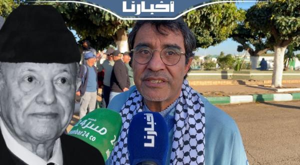 العسري الأمين العام للاشتراكي الموحد يعدد مناقب بنسعيد آيت ايدر