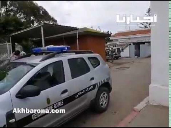 من أمام الفندق الذي كان يقطن به السعودي المشتبه إصابته بفيروس كورونا