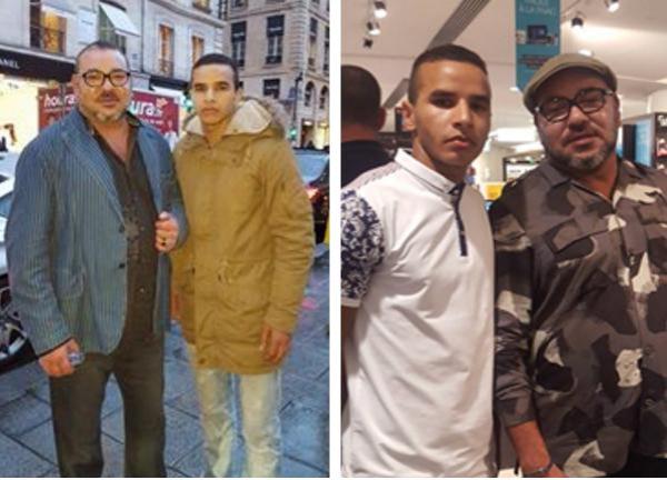 مواطن يلتقط صورة مع الملك للمرة الثانية بباريس و يحكي ما قاله له بعد أن شاهده 