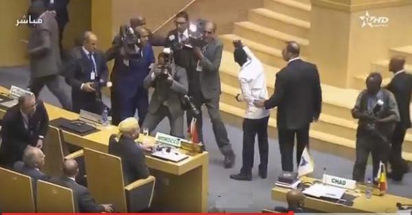 سيلفي مع الملك في قمة أديس أبابا