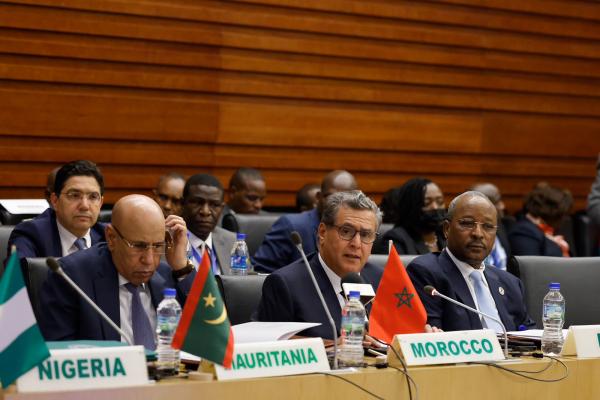 ممثلا جلالة الملك.. أخنوش يحضر أشغال قمة الاتحاد الإفريقي