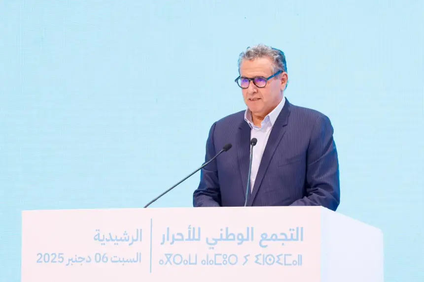 "مسار الإنجازات" بالرشيدية.. أخنوش يتهم منتقدي حزب "الأحرار" بترويج ادعاءات نابعة من تعطّشهم للسلطة