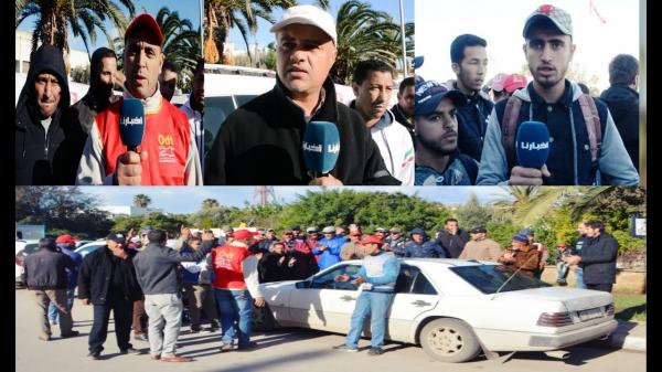 إضراب وطني للطاكسيات يشل حركة النقل و المواطنون غاضبون بسبب صمت الحكومة