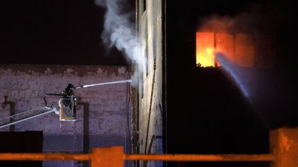 سقوط 6 قتلى في حريق بدار للمسنين في إسبانيا(فيديو)