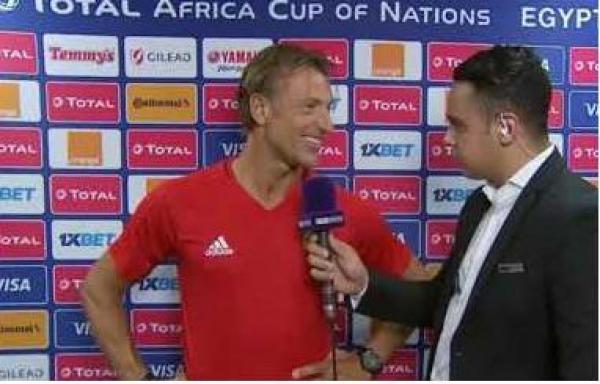 رونار في قمة السعادة وهذا ما قاله بعد مباراة جنوب أفريقيا