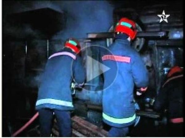 إنقلاب شاحنة محملة بقنينات الغاز بشتوكة أيت بها