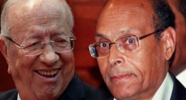 رئاسيات تونس : السبسي والمرزوقي إلى الدور الثاني 