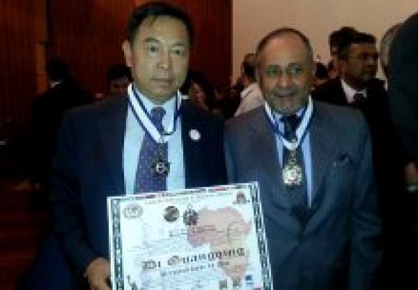 المجلس الدولي البرازيلي يكرم سفير المغرب بالبرازيل ويوشحه بوسام سامٍ