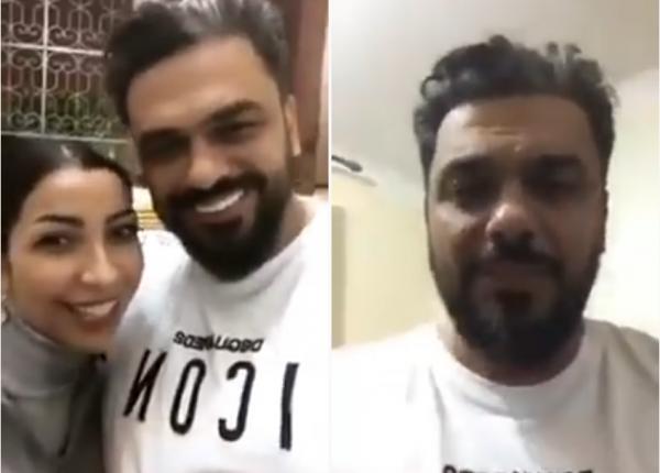 أول ظهور للفنانة دنيا بطمة وأختها ابتسام بعد خروجهما بكفالة