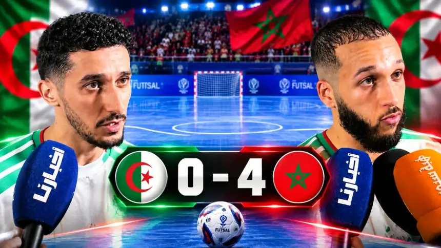 لاعبو الجزائر يعترفون بقوة المغرب: حنا أول مرة فكأس إفريقيا وهدفنا نتأهلو للدور المقبل!